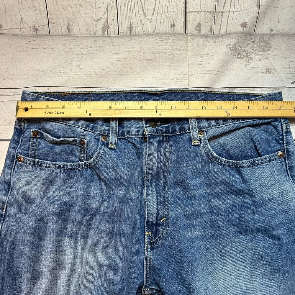 Levi's 505‎ Blue Denim Jeans Pants Men's Size 36x30